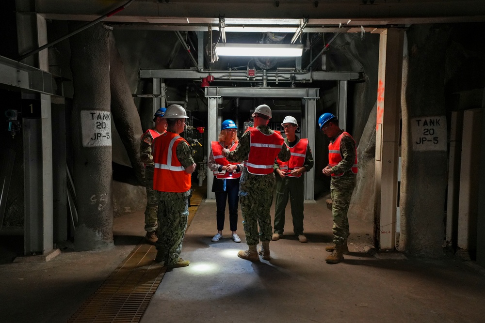 Secretary of the Army visits Red Hill Bulk Fuel Storage Facility