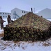 Airmen learn to build Arctic 10-person tents during cold-weather training at Fort McCoy