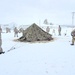 Airmen learn to build Arctic 10-person tents during cold-weather training at Fort McCoy