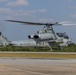 U.S. Marine Corps Brig. Gen. George Rowell flies a UH-1Y attached to HMLA-267