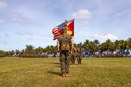 Marine Corps Base Camp Blaz becomes reactivated during a Reactivation and Naming Ceremony