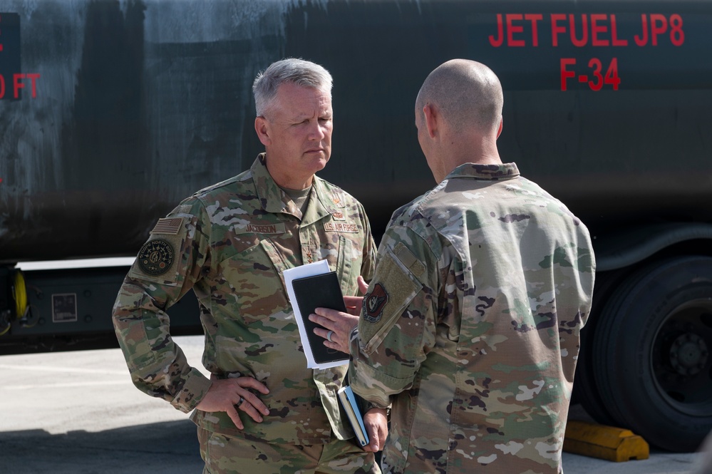 Lt. Gen. Jacobson visits Andersen AFB