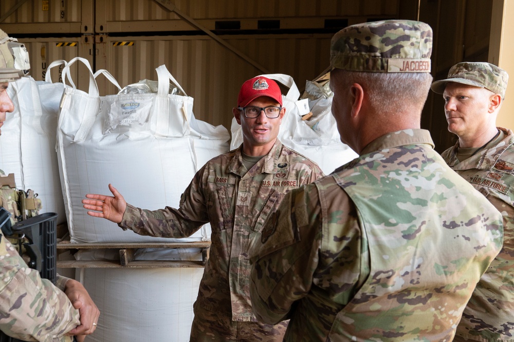 Lt. Gen. Jacobson visits Andersen AFB