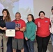 Service Members at Camp Arifjan volunteer at the USO, January, 2023