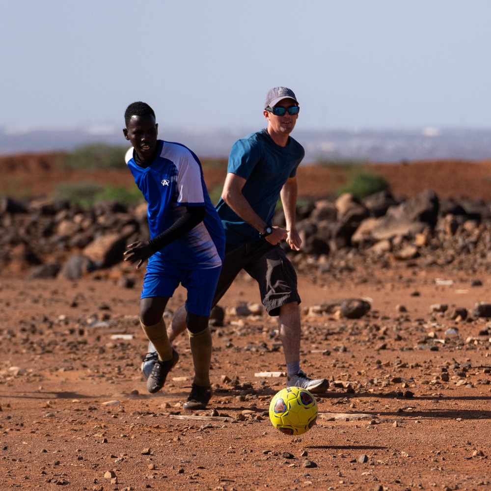 East Africa team conducts civil engagement at local village