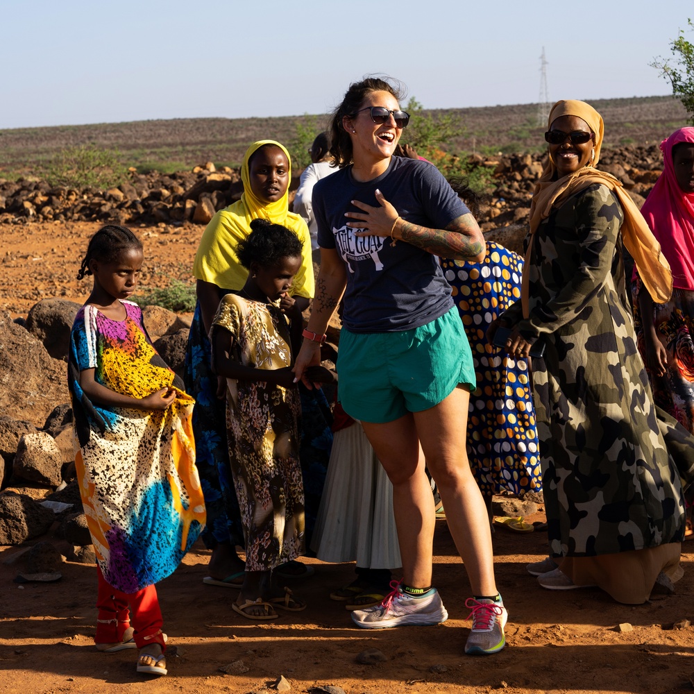 East Africa team conducts civil engagement at local village