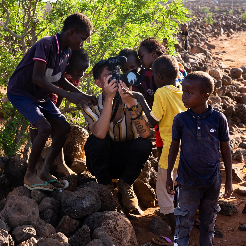 East Africa team conducts civil engagement at local village