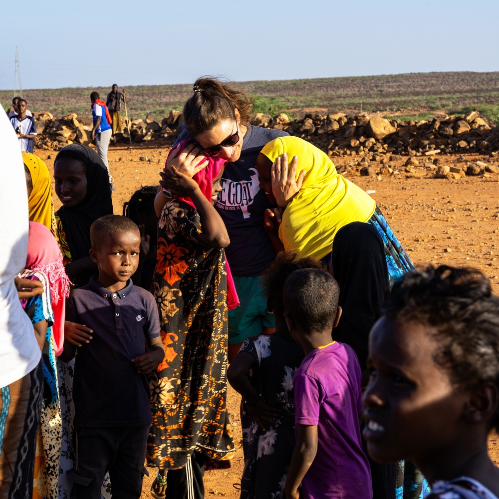 East Africa team conducts civil engagement at local village