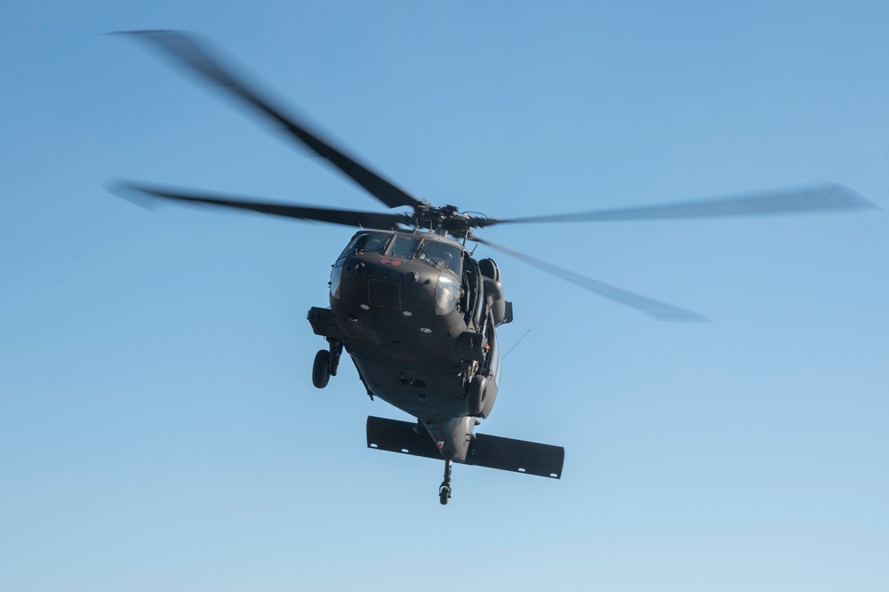 USS Tripoli Conducts Flight Ops with HSC-23 and 16th Combat Aviation Brigade