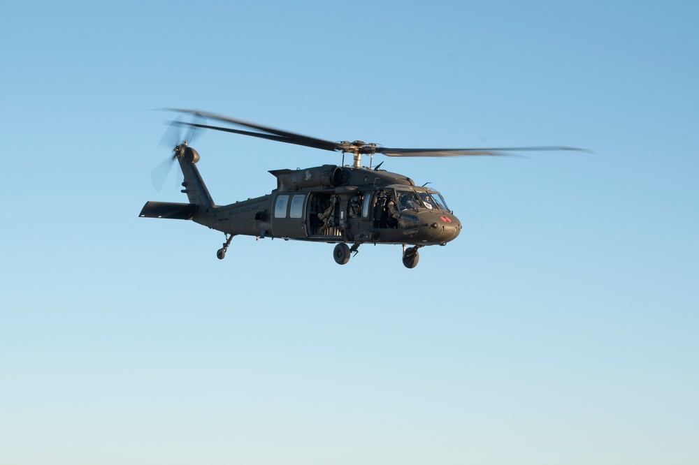 USS Tripoli Conducts Flight Operations the U.S. Army's 16th Combat Aviation Brigade