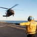 USS Tripoli Conducts Flight Operations the U.S. Army's 16th Combat Aviation Brigade