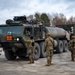 2nd Cavalry Regiment Soldiers Park a Vehicle