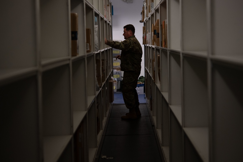 NSPO prepares mail for customers