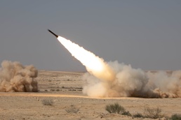 Task Force Spartan team with Israel Defense Force for HIMARs Live Fire