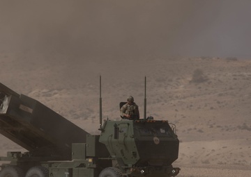 Task Force Spartan team with Israel Defense Force for HIMARs Live Fire