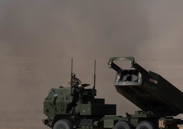 Task Force Spartan team with Israel Defense Force for HIMARs Live Fire