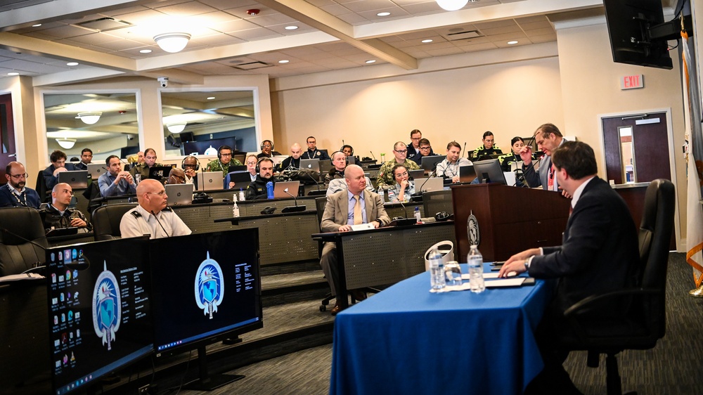 AD Mr. Eric Talbot U.S. Interdiction Coordinator, Office of National Drug Control Policy speaks to Class 62