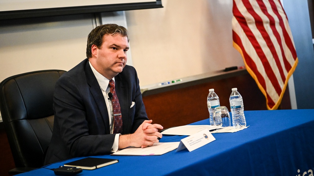 AD Mr. Eric Talbot U.S. Interdiction Coordinator, Office of National Drug Control Policy speaks to Class 62