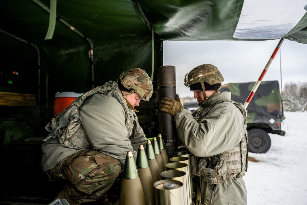 120th Field Artillery Regiment demonstrates capabilities at Northern Strike 23-1