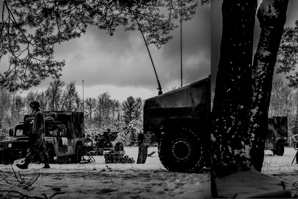 120th Field Artillery Regiment demonstrates capabilities at Northern Strike 23-1