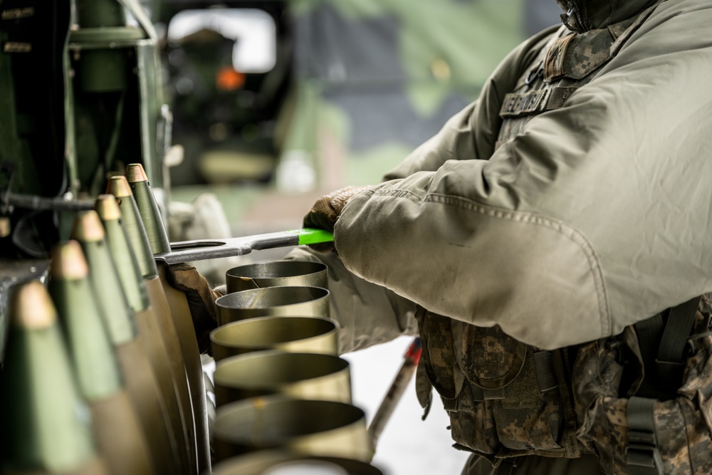 120th Field Artillery Regiment demonstrates capabilities at Northern Strike 23-1