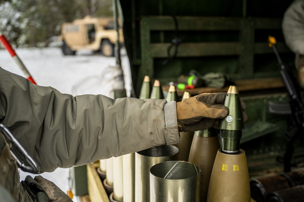 120th Field Artillery Regiment demonstrates capabilities at Northern Strike 23-1