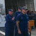 USCGC Stone’s crew holds all hands meeting