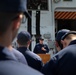 USCGC Stone’s crew holds all hands meeting