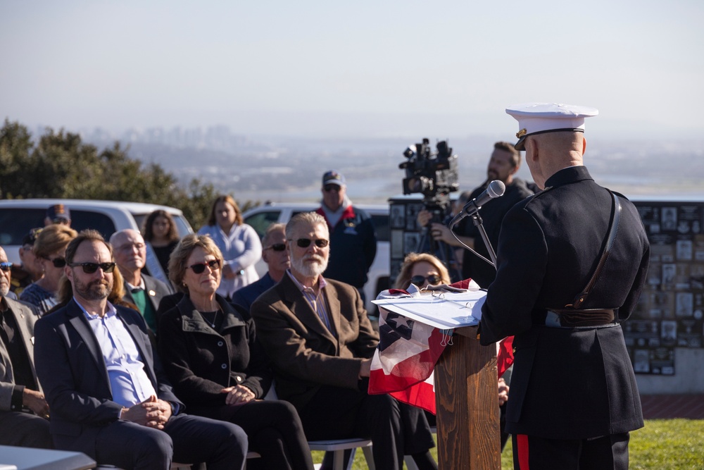 Mount Soledad Plaque Dedication Ceremony