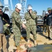 Rear Adm. Wettlaufer visits Frank Cable
