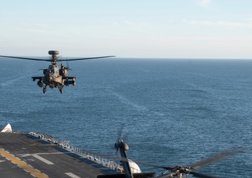 U.S. Army and Air Force takes over USS Tripoli’s Flight Deck