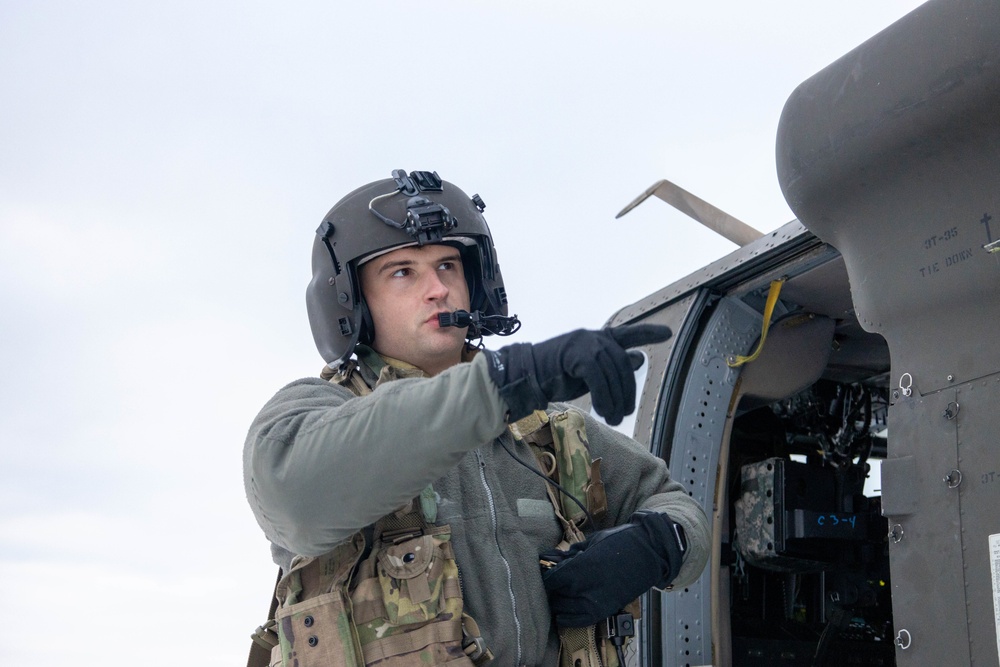 B Co 2-10 ABH 'Wolfpack' UH60 Blackhawk Flight