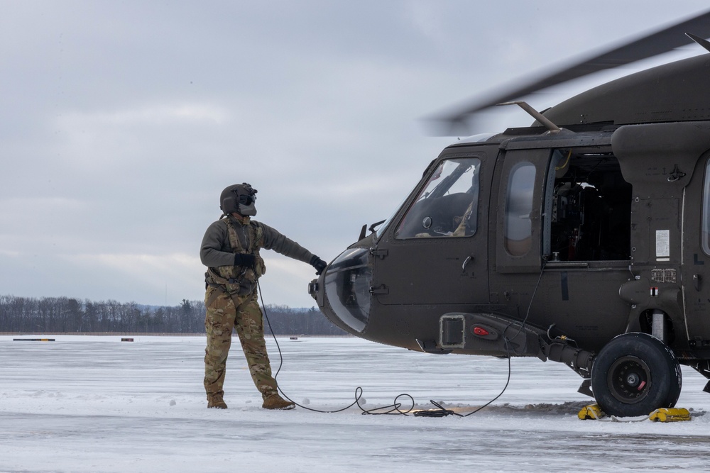 B Co 2-10 ABH 'Wolfpack' UH60 Blackhawk Flight