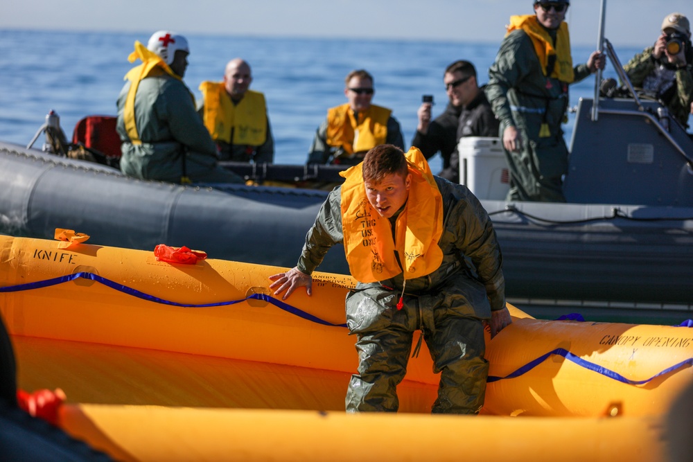 Joint training in San Diego sharpens survival skills for Wing Airmen