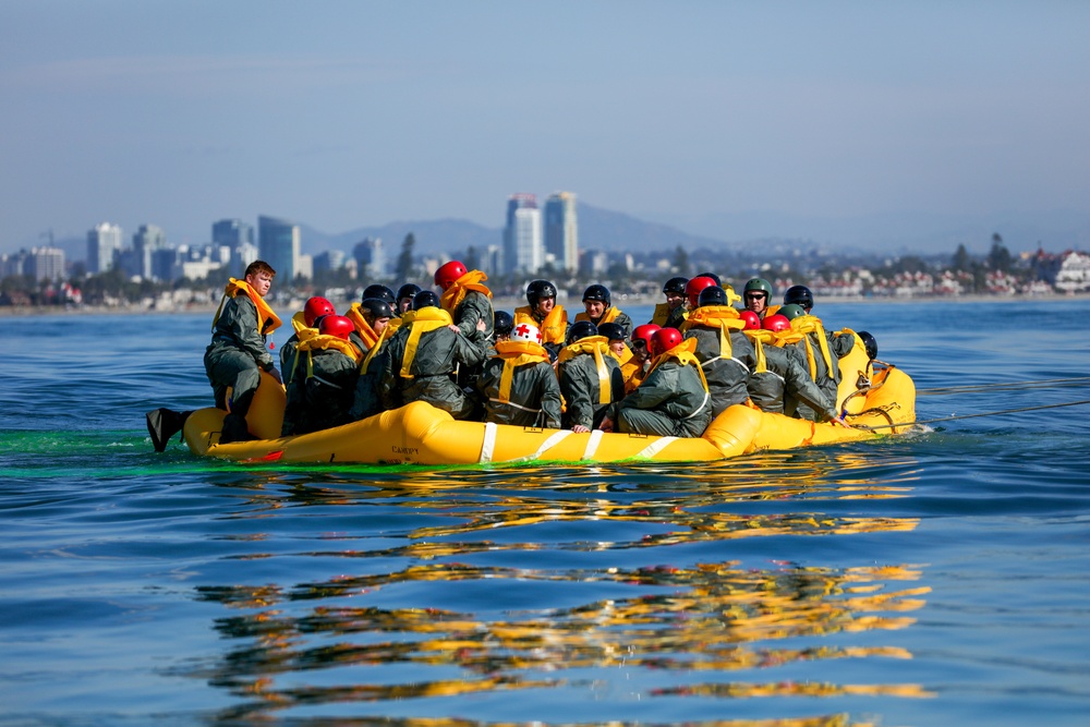 Joint training in San Diego sharpens survival skills for Wing Airmen