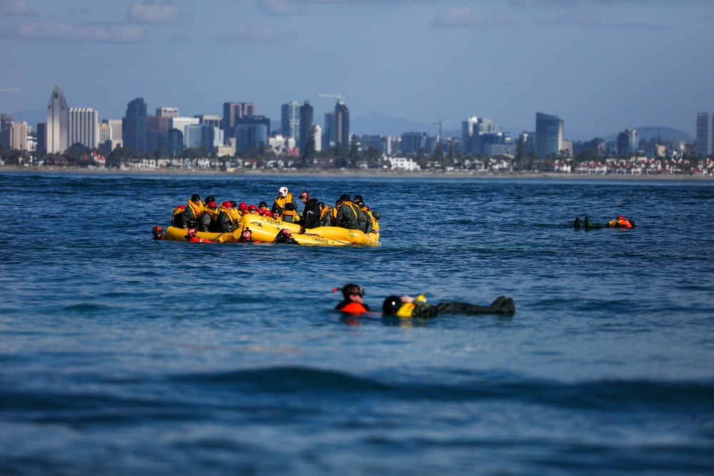 Joint training in San Diego sharpens survival skills for Wing Airmen