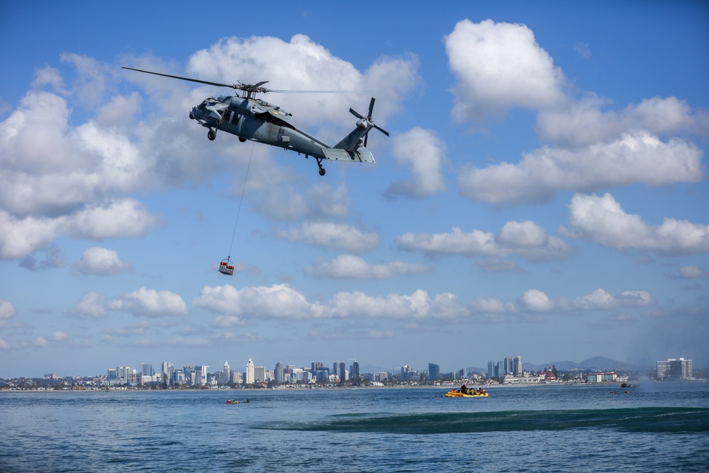 Joint training in San Diego sharpens survival skills for Wing Airmen