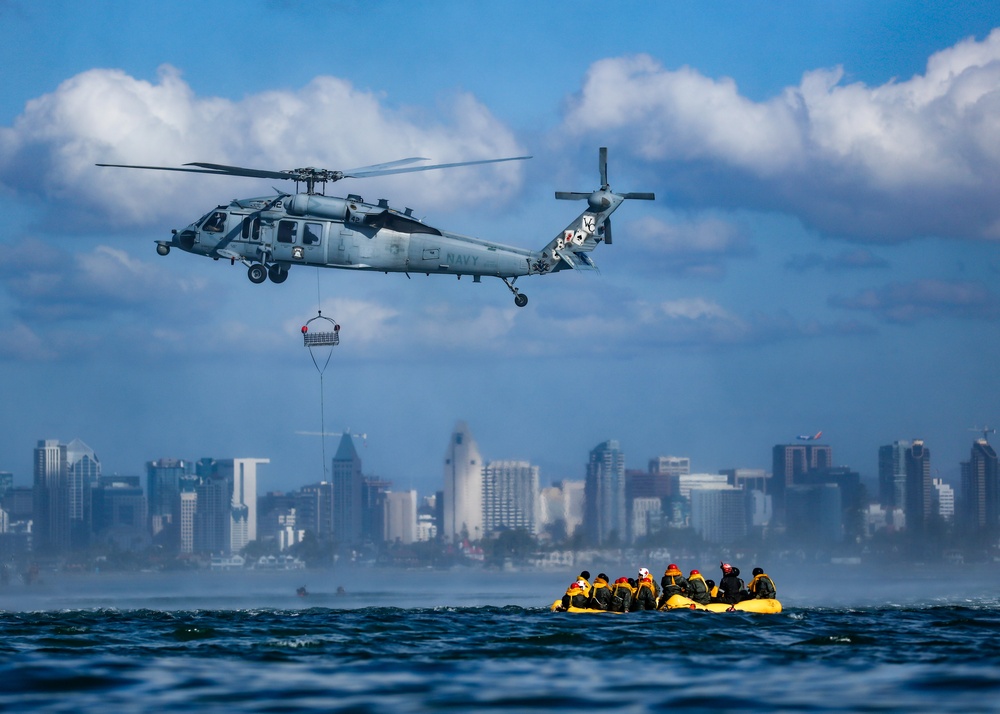 Joint training in San Diego sharpens survival skills for Wing Airmen