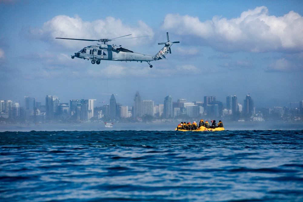 Joint training in San Diego sharpens survival skills for Wing Airmen