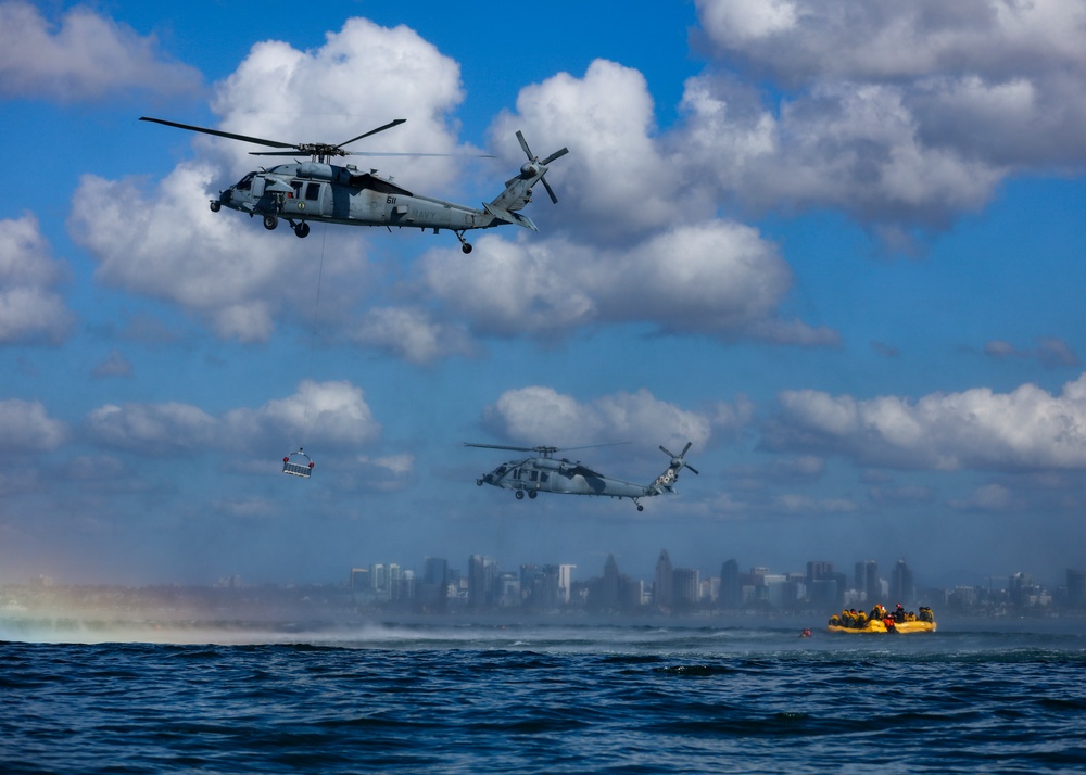 Joint training in San Diego sharpens survival skills for Wing Airmen