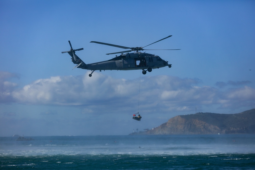 Joint training in San Diego sharpens survival skills for Wing Airmen