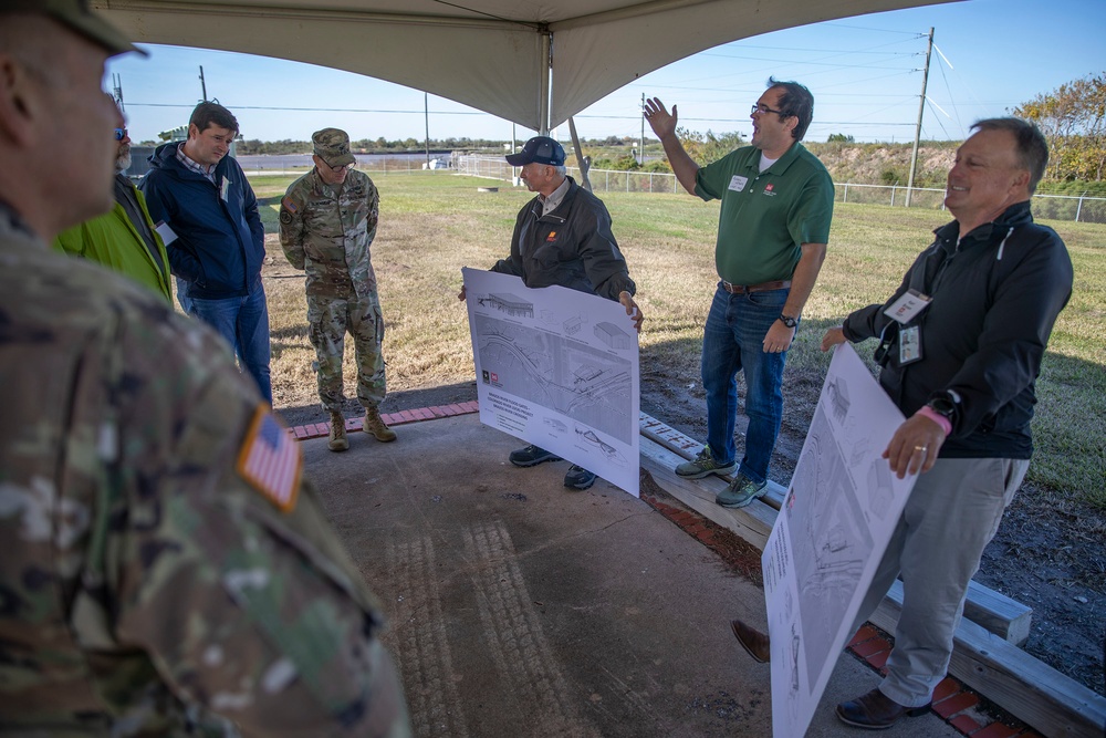 Inland Waterways Users Board Members Visit Brazos River Flood Gates – Colorado River Locks Project