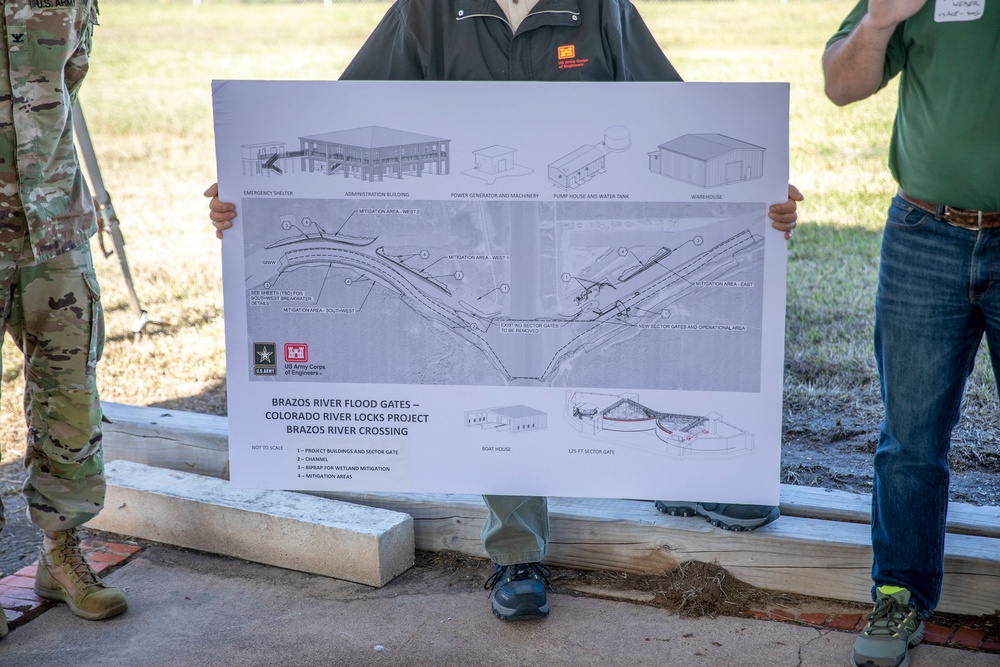 Inland Waterways Users Board Members Visit Brazos River Flood Gates – Colorado River Locks Project