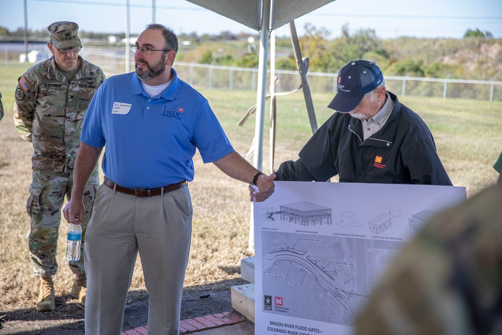 Inland Waterways Users Board Members Visit Brazos River Flood Gates – Colorado River Locks Project