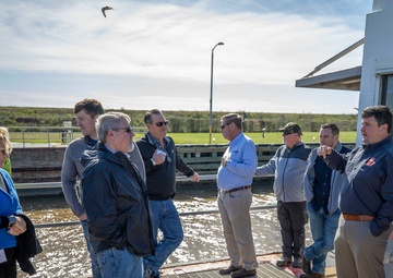 Inland Waterways Users Board Members Visit Brazos River Flood Gates – Colorado River Locks Project