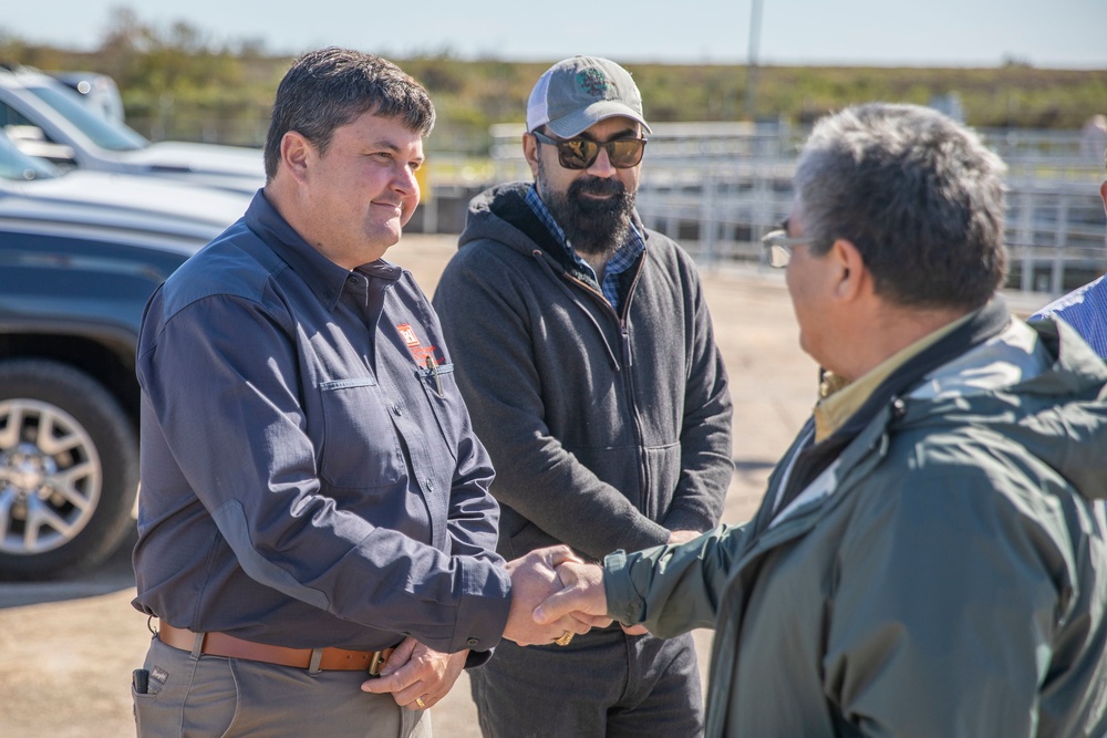 Inland Waterways Users Board Members Visit Brazos River Flood Gates – Colorado River Locks Project