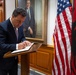 Secretary Austin hosts Albanian Defense Minister Niko Peleshi