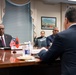 Secretary Austin hosts Albanian Defense Minister Niko Peleshi