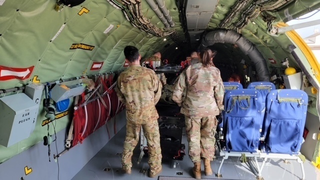 190th Members Participate in Joint Aeromedical Evacuation Training