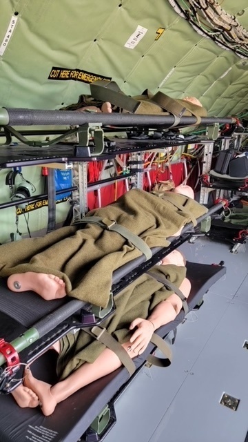 190th Members Participate in Joint Aeromedical Evacuation Training